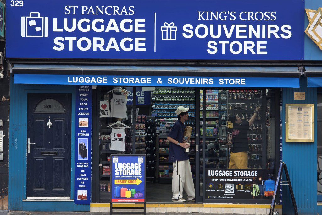 King’s Cross souvenirs and luggage storage